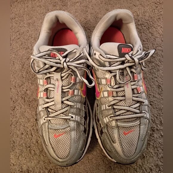 Nike P-6000 'Laser Fuchsia' Pink BV1021-100 Womens Running Shoe Sz 6.5 PRE-OWNED - Picture 2 of 8